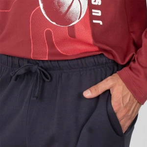 Pijama manga larga hombre algod&oacute;n