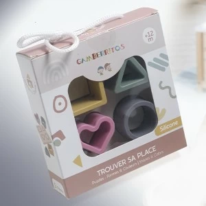 Juego educativo de bebe para clasificar formas 