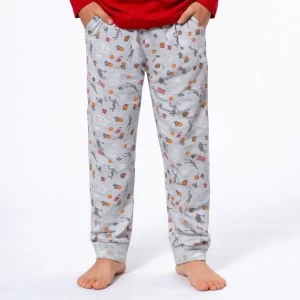 Pijama ni&ntilde;o manga larga algodon fino entretiempo