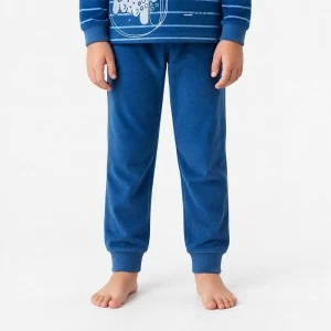 Pijama ni&ntilde;o manga larga aterciopelado