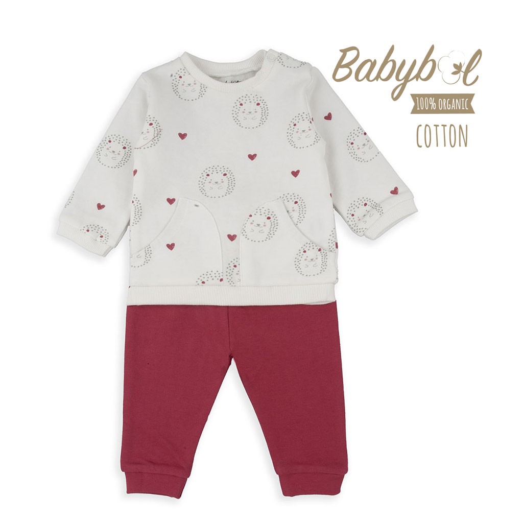 Conjunto bebé manga larga 2 piezas