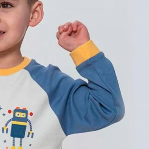 Pijama algod&oacute;n ni&ntilde;o Robots