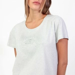 Pijama manga corta mujer algod&oacute;n