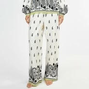 Pantal&oacute;n largo pijama mujer estampado