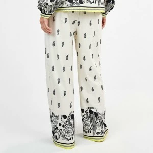 Pantal&oacute;n largo pijama mujer estampado