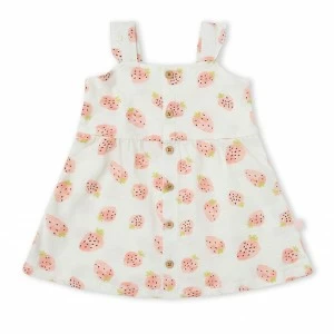 Vestido beb&eacute; estampado tirantes