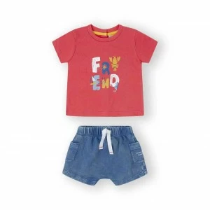Conjunto exterior bebe algod&oacute;n
