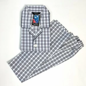 Pijama hombre abierto tela 100% Algod&oacute;n