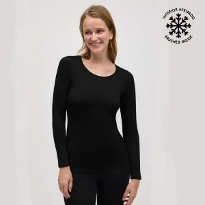 Camiseta termal mujer interior polar afelpado