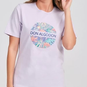 Pijama mujer estampado manga corta