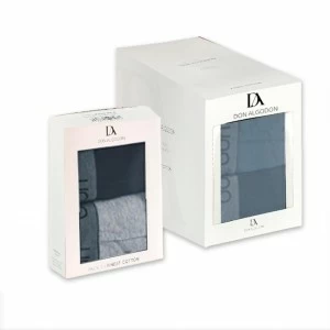 Boxer hombre estampado goma vista pack 2