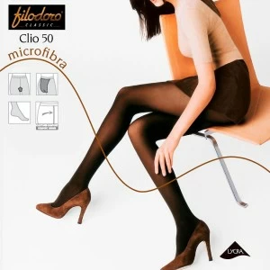 Panty 50 den de microfibra sin demarcacion Clio 50