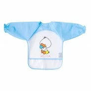 Babero bebe bolsillo anti migas manga larga 