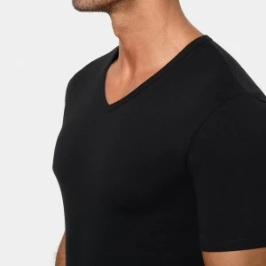 Camiseta cuello pico algod&oacute;n elastico RegulActive 