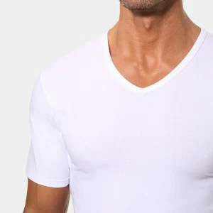 Camiseta cuello pico algod&oacute;n elastico RegulActive 