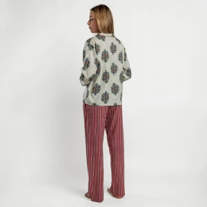 Pijama tela viscosa mujer estampado