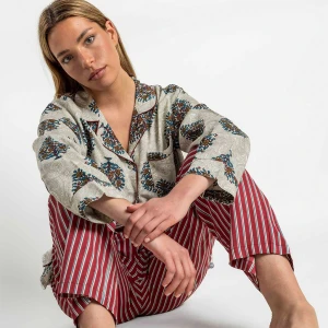 Pijama tela viscosa mujer estampado