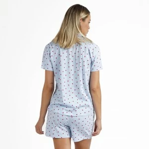 Pijama mujer abierto manga corta