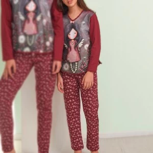 Pijama ni&ntilde;a manga larga Gorjuss