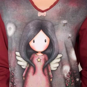 Pijama ni&ntilde;a manga larga Gorjuss