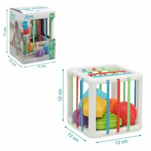 Juguete cubo de acividades 6 piezas + 12 meses