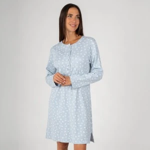 Camis&oacute;n mujer manga larga estampado