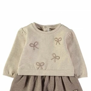 Conjunto beb&eacute; algod&oacute;n camiseta y falda