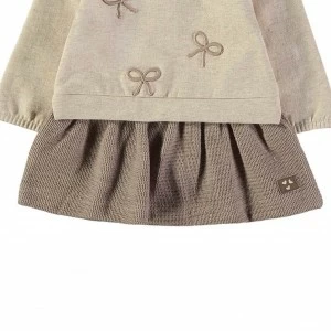 Conjunto beb&eacute; algod&oacute;n camiseta y falda