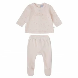 Pijama tundosado beb&eacute; camiseta y polaina