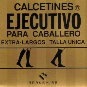 Calcetines hombre pack 2 con pu&ntilde;o alto ejecutivo