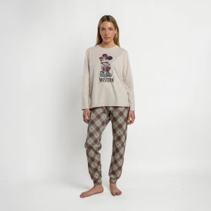 Pijama largo mujer dibujo Minnie Mouse