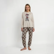 Pijama largo mujer dibujo Minnie Mouse