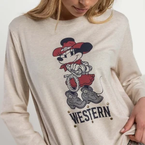 Pijama largo mujer dibujo Minnie Mouse