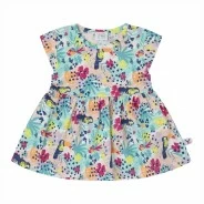 Vestido beb&eacute; algod&oacute;n estampado