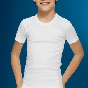 Camiseta interior termal lisa manga corta