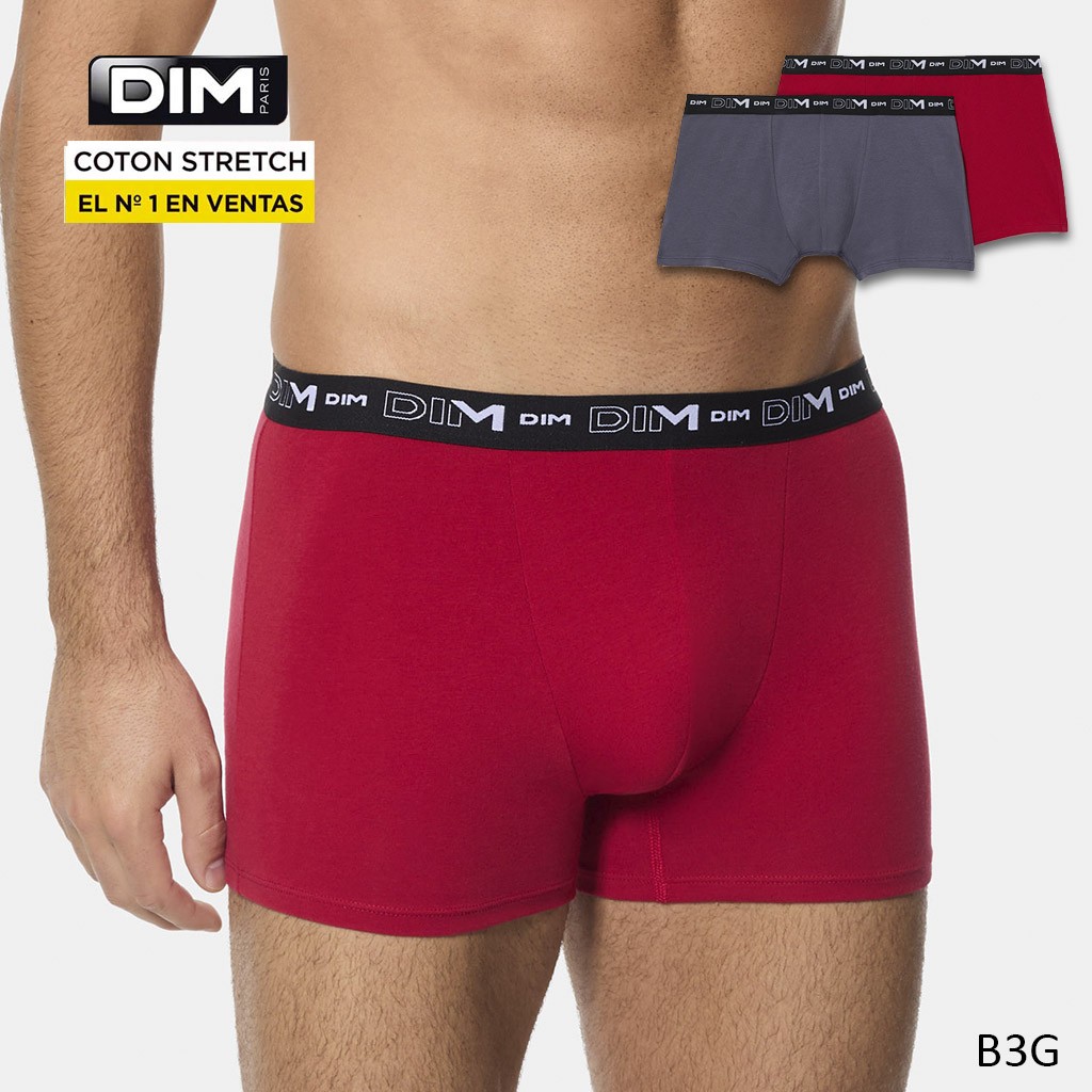 Bóxer confort pack 2 Cotton Stretch en blister