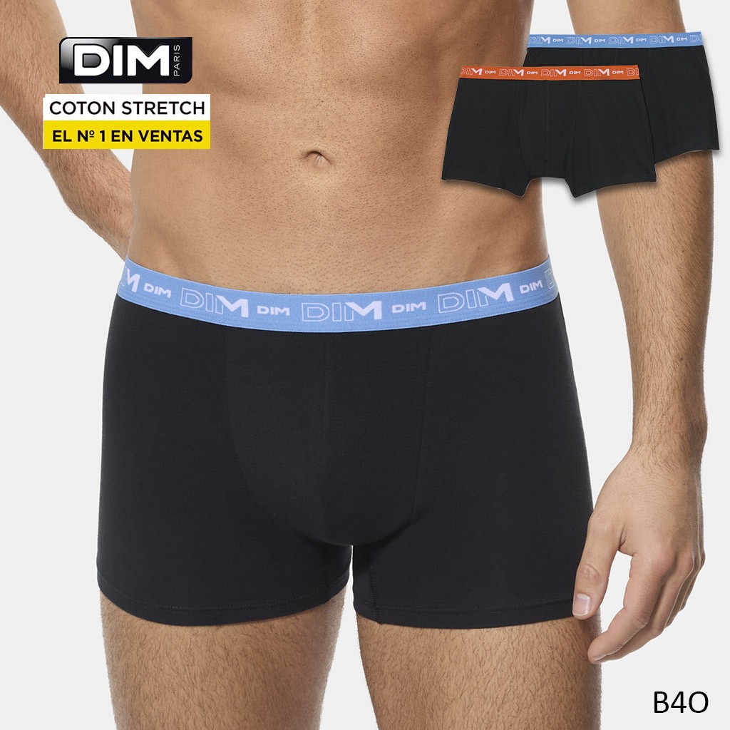 Bóxer confort pack 2 Cotton Stretch en blister