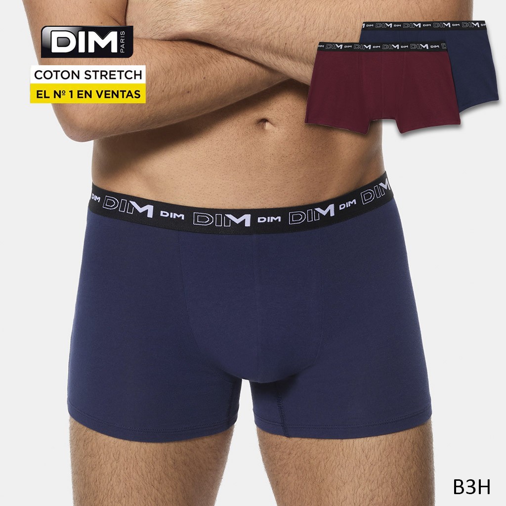 Bóxer confort pack 2 Cotton Stretch en blister