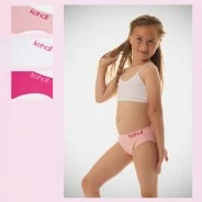 Braga ni&ntilde;a sin costuras pack x3