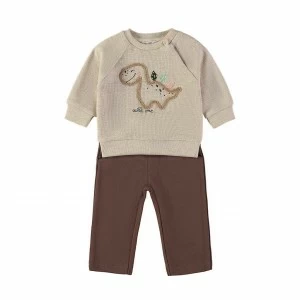 Chandal beb&eacute; sudadera y pantal&oacute;n algod&oacute;n