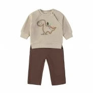 Chandal beb&eacute; sudadera y pantal&oacute;n algod&oacute;n
