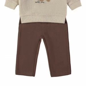 Chandal beb&eacute; sudadera y pantal&oacute;n algod&oacute;n