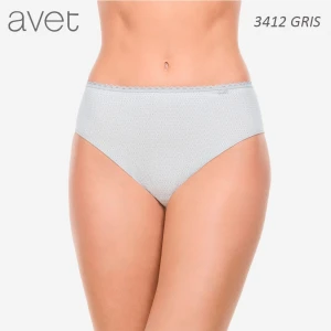 Braga mujer midi fantasia geometrica algod&oacute;n
