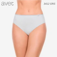 Braga mujer midi fantasia geometrica algod&oacute;n