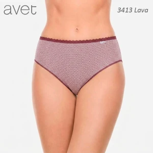 Braga mujer midi fantasia geometrica algod&oacute;n