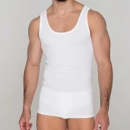 Camiseta tirantes hombre algod&oacute;n cl&aacute;sica