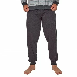 Pijama hombre cuadros punto milano
