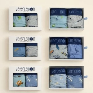Boxer goma vista infantil pack 2