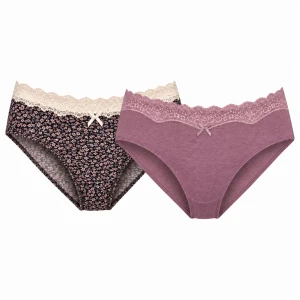 Braga mujer viscosa cintura encaje pack 2