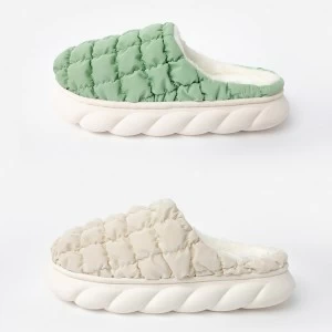 Zapatillas homewear mujer destalonadas